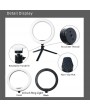 LED Ring Light Studio Photo Video Dimmable Lamp Tripod Stand Selfie Camera Phone
