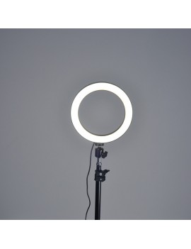 160mm USB Interface Dimmable LED Selfie Round Light Phone Photography Video Makeup Lamp