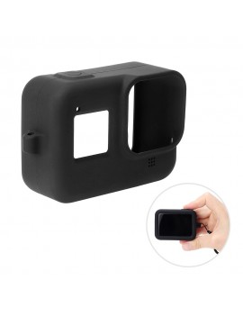 Silicone Rubber Protective Housing Case Shell with Lanyard Compatible with GoPro Hero 8 Action Camera