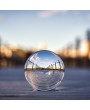 Transparent Crystal Ball Household Decoration Solid Photography Glass Different Angle of the World 40mm