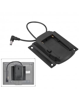 Battery Adapter Base Plate for Lilliput Monitors for FEELWORLD Monitors Compatible for Sony NP-F970 F550 F770 F970 F960 F750 Battery
