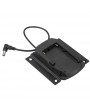 Battery Adapter Base Plate for Lilliput Monitors for FEELWORLD Monitors Compatible for Sony NP-F970 F550 F770 F970 F960 F750 Battery